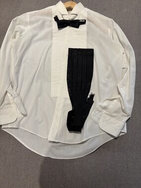 Vintage Loose-Draped Men’s Black Tuxedo